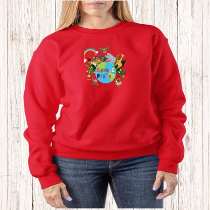 Crewneck Sweatshirt Animal Planet 2.0 Collection - DALSOMA