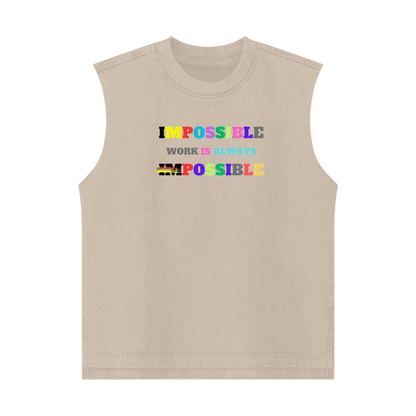 Streetwear Kids Tank Top Impossible1.0 Edition - DALSOMA