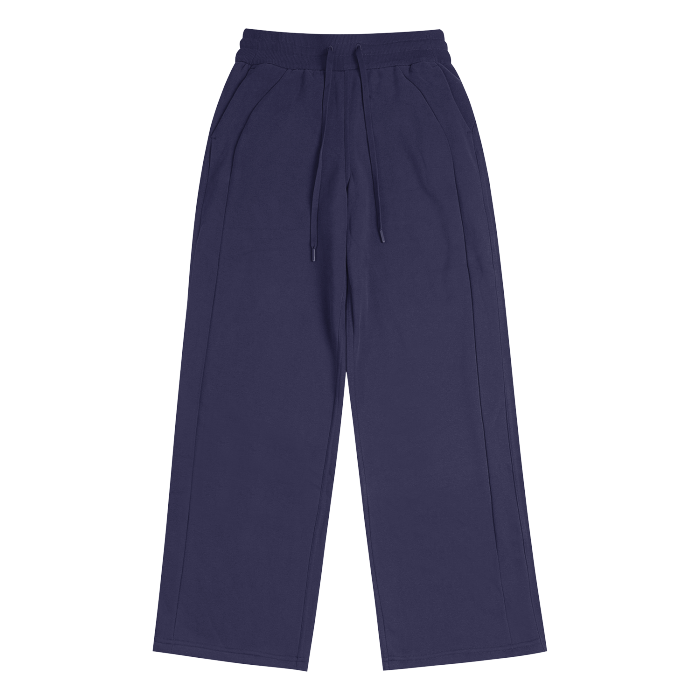 Girls Plain Straight Leg Pants