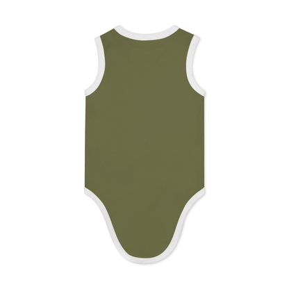 All-Over Print Baby Tank Bodysuit | 100% Cotton - DALSOMA