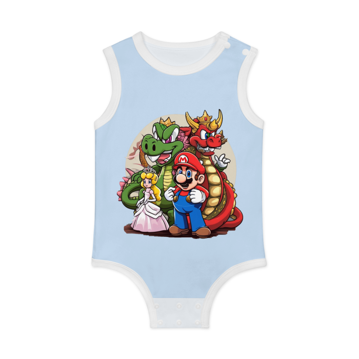 Baby Bodysuit Super Mario 1.0 Collection - DALSOMA