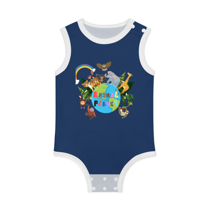 Baby Tank Bodysuit Animal Planet 2.0 Collection - DALSOMA