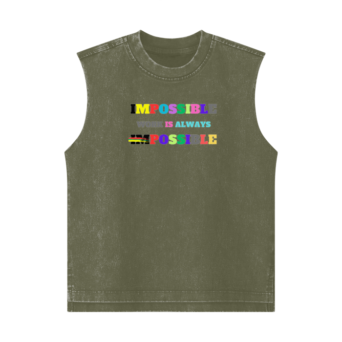 Streetwear Kids Tank Top Impossible1.0 Edition - DALSOMA