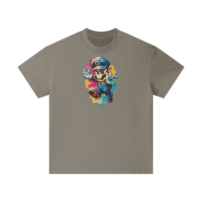 Streetwear Kids Heavyweight T-Shirt Super Mario 2.0 Collection - DALSOMA