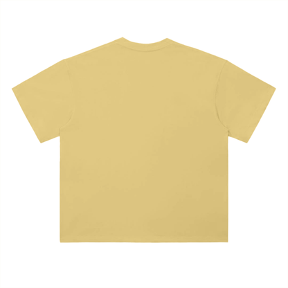 Drop Shoulder Simple Plain T-Shirt