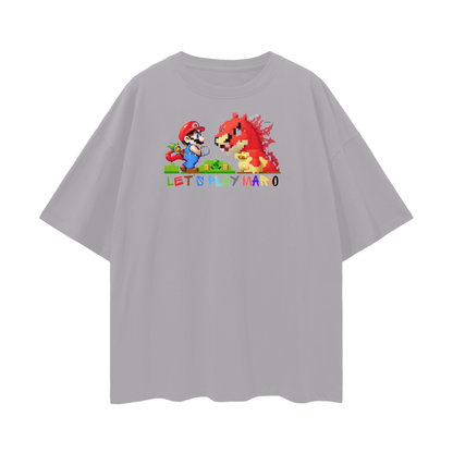 Streetwear Unisex Loose T-shirt Super Mario 3.0 Collection - DALSOMA