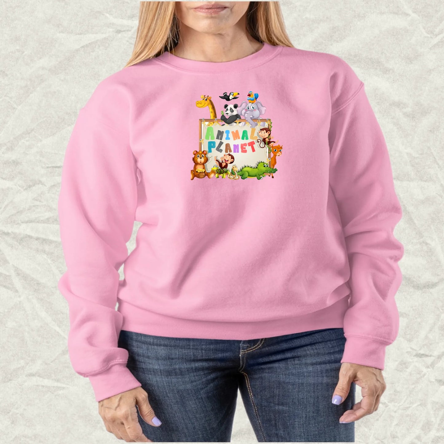 Crewneck Sweatshirt Animal Planet 1.0 Collection - DALSOMA