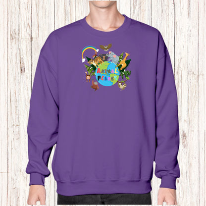 Crewneck Sweatshirt Animal Planet 2.0 Collection - DALSOMA