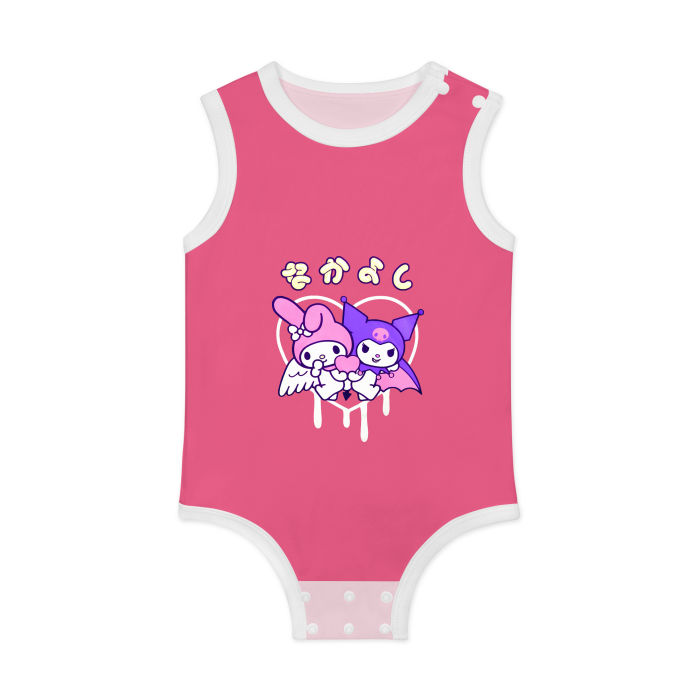 All-Over Print Baby Tank Bodysuit | 100% Cotton - DALSOMA