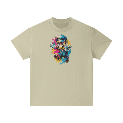 Streetwear Kids Heavyweight T-Shirt Super Mario 2.0 Collection - DALSOMA