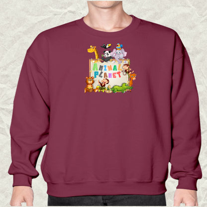 Crewneck Sweatshirt Animal Planet 1.0 Collection - DALSOMA