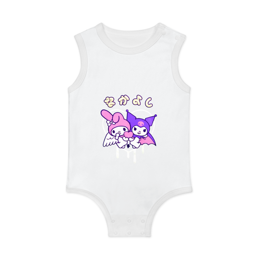 All-Over Print Baby Tank Bodysuit | 100% Cotton - DALSOMA