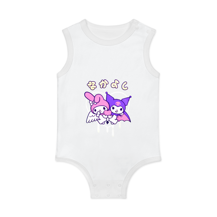 All-Over Print Baby Tank Bodysuit | 100% Cotton - DALSOMA