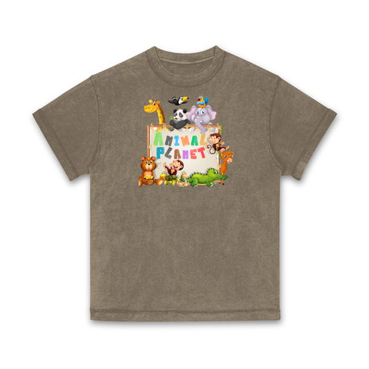 Streetwear Unisex Stitching T-Shirt Animal Planet 1.0 Collection - DALSOMA