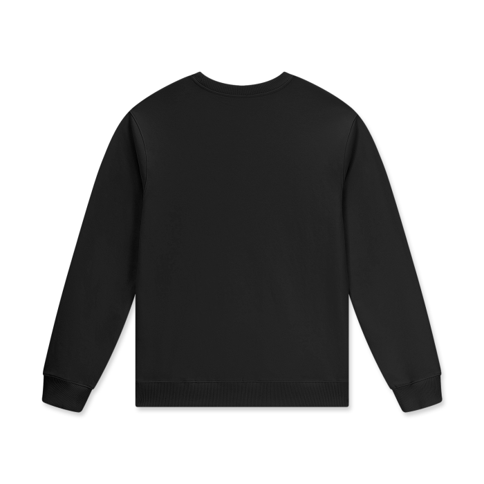 Streetwear Unisex Plain Cotton Pullover