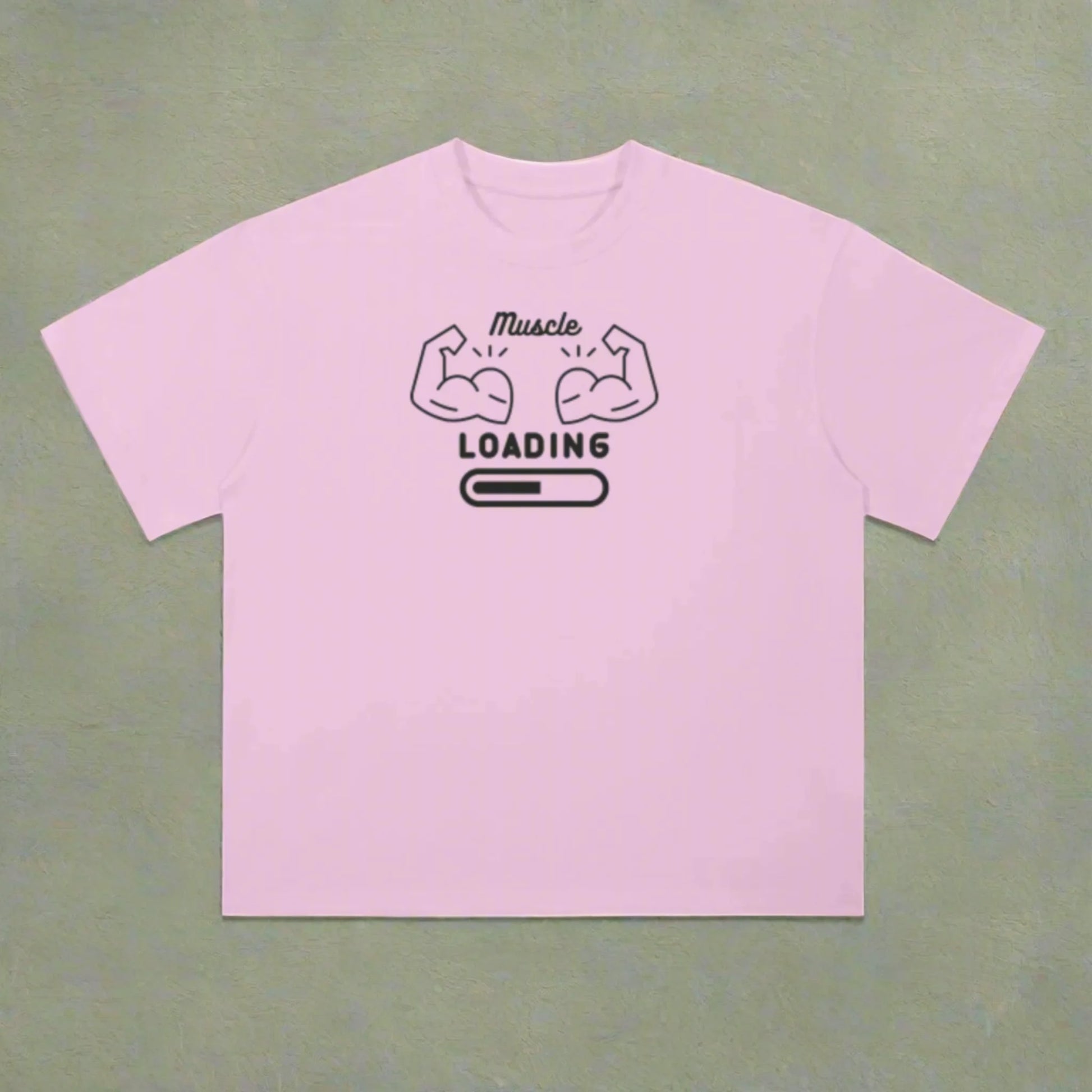 Drop Shoulder Unisex T-Shirt Fitness 1.0 Edition - DALSOMA