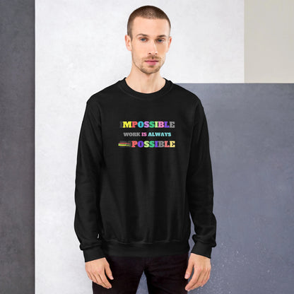 Crewneck Sweatshirt Impossible1.0 Edition - DALSOMA