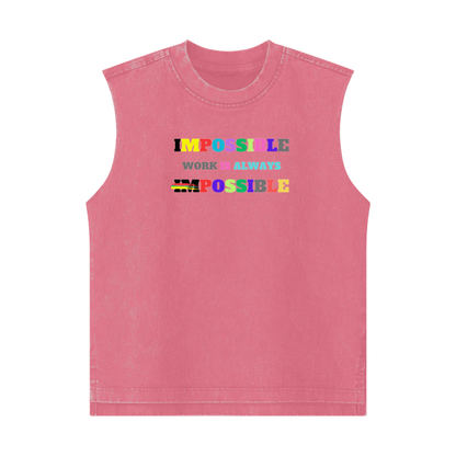 Streetwear Kids Tank Top Impossible1.0 Edition - DALSOMA
