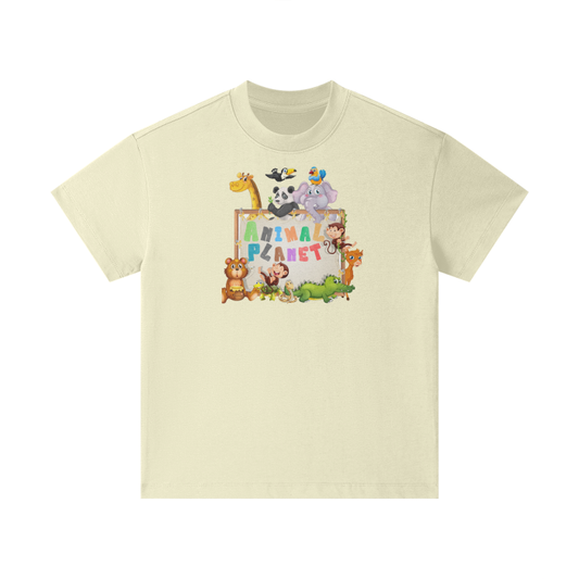 Streetwear Kids Loose T-Shirt Animal Planet 1.0 Collection - DALSOMA