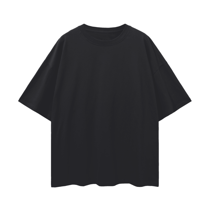 Oversize Streetwear Plain T-shirt