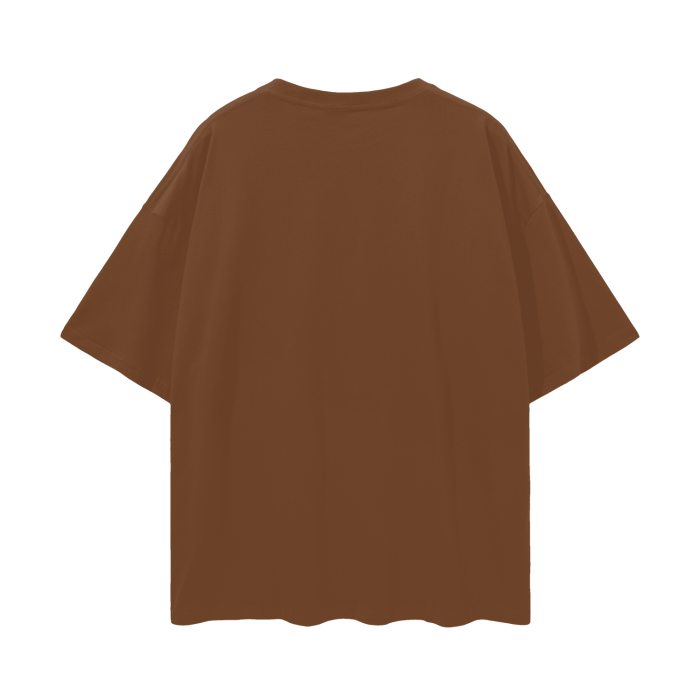 Oversize Streetwear Plain T-shirt