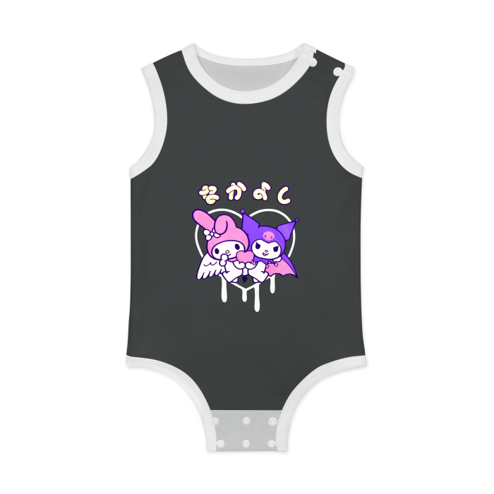 All-Over Print Baby Tank Bodysuit | 100% Cotton - DALSOMA