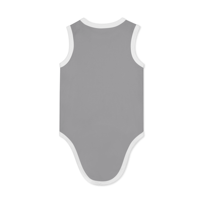 All-Over Print Baby Tank Bodysuit | 100% Cotton - DALSOMA