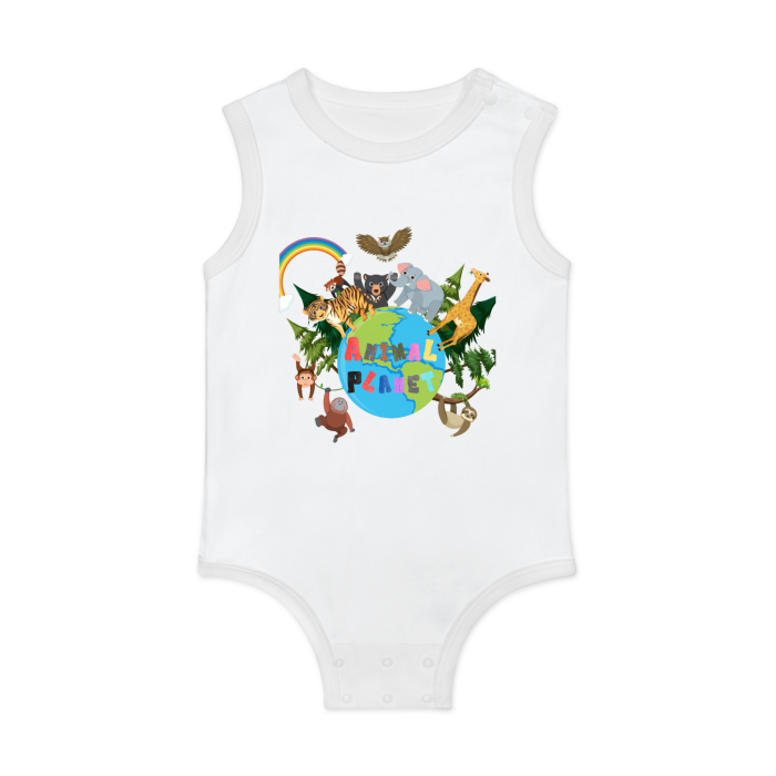 Baby Tank Bodysuit Animal Planet 2.0 Collection - DALSOMA