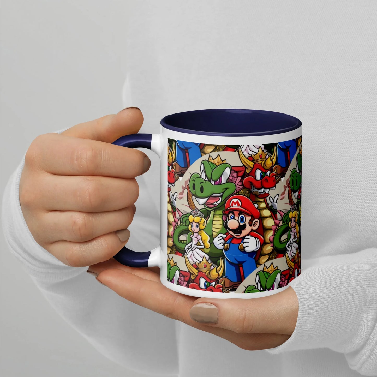 Mug with Color Inside Super Mario 1.0 Collection - DALSOMA