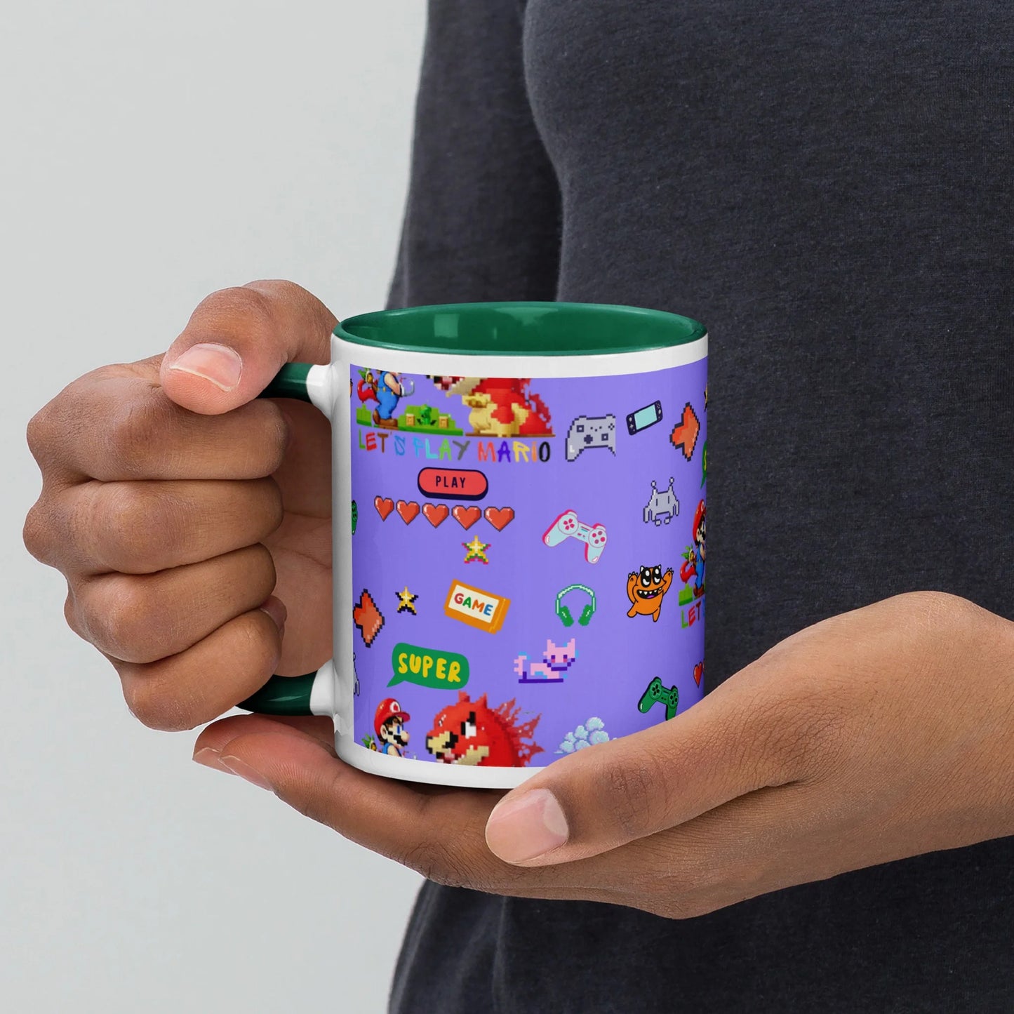 Mug with Color Inside Super Mario 3.0 Collection - DALSOMA