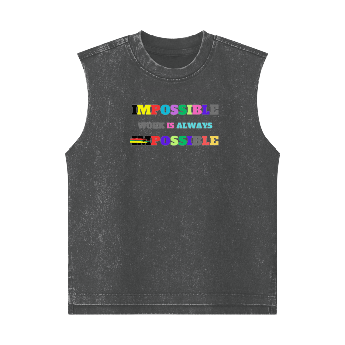 Streetwear Kids Tank Top Impossible1.0 Edition - DALSOMA