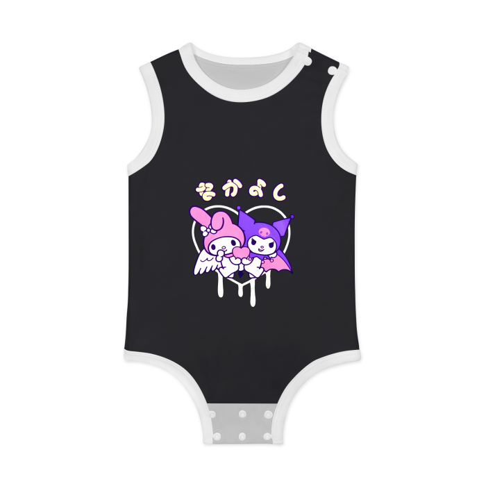 All-Over Print Baby Tank Bodysuit | 100% Cotton - DALSOMA
