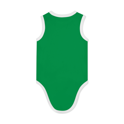 All-Over Print Baby Tank Bodysuit | 100% Cotton - DALSOMA