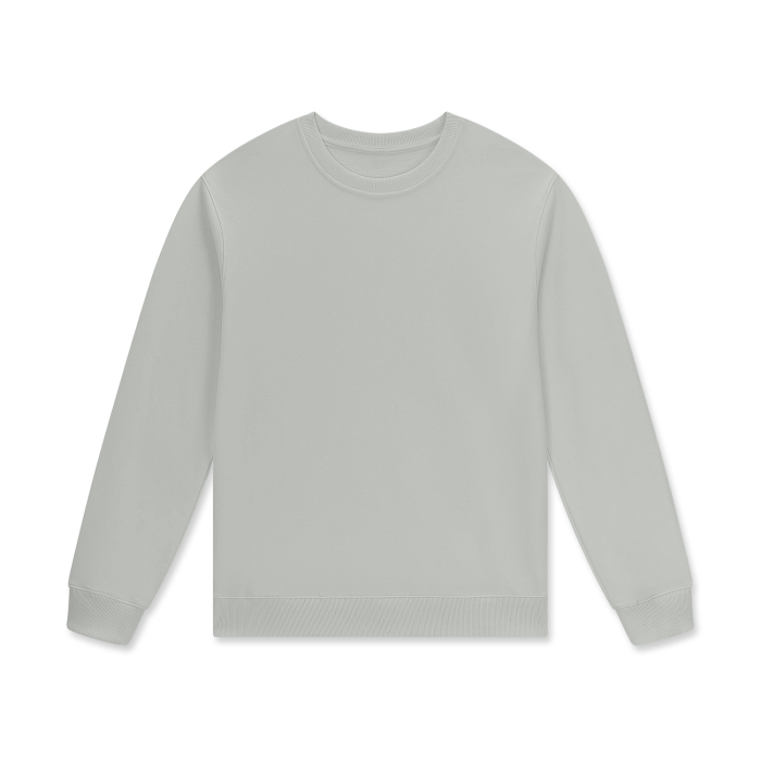 Streetwear Unisex Plain Cotton Pullover