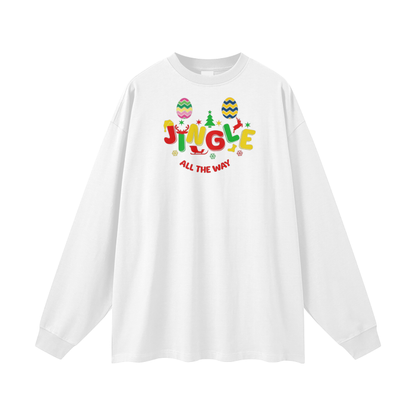 Unisex Streetwear Long Sleeve T-shirt Christmas 1.0 Collection