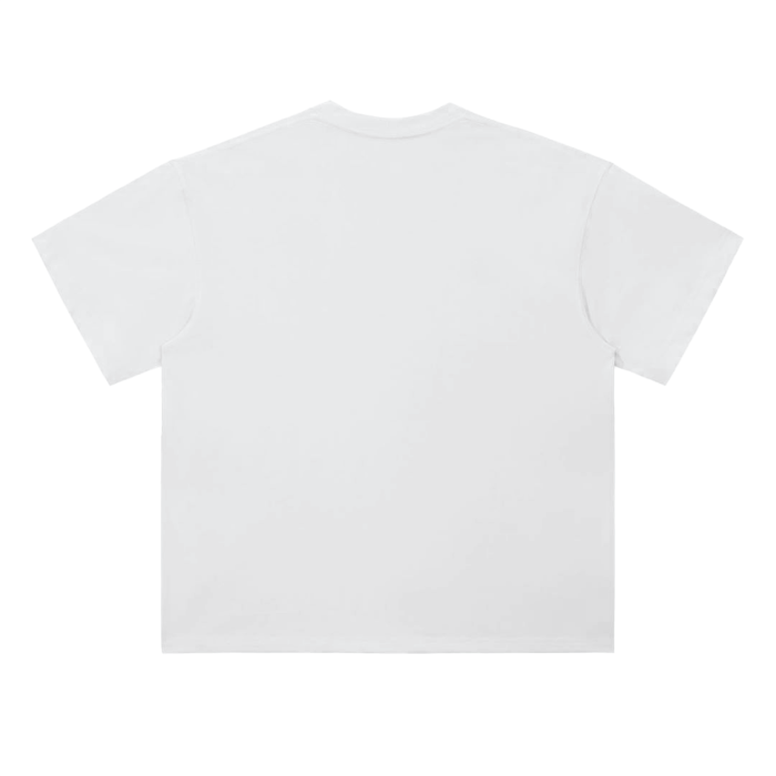 Drop Shoulder Simple Plain T-Shirt