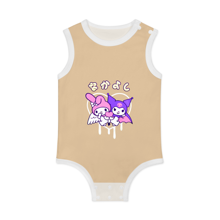 All-Over Print Baby Tank Bodysuit | 100% Cotton - DALSOMA