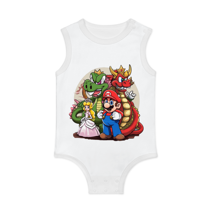 Baby Bodysuit Super Mario 1.0 Collection - DALSOMA