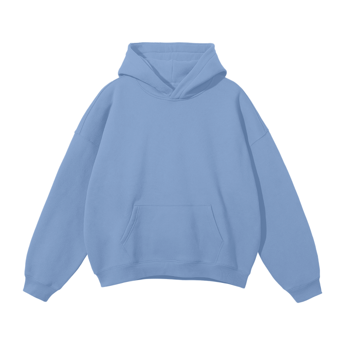 Streetwear Unisex Oversized Plain Hoodie