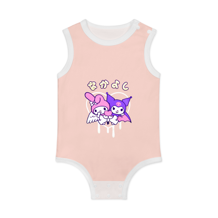 All-Over Print Baby Tank Bodysuit | 100% Cotton - DALSOMA