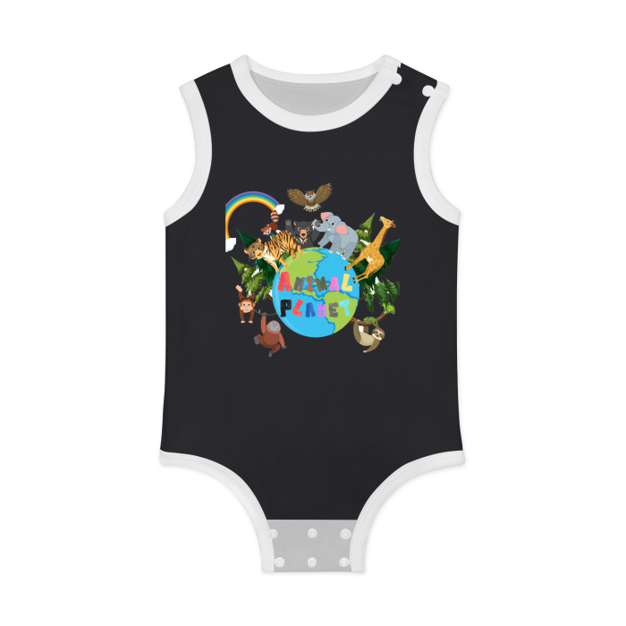 Baby Tank Bodysuit Animal Planet 2.0 Collection - DALSOMA