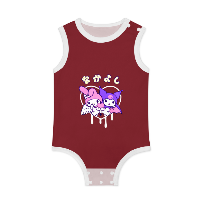 All-Over Print Baby Tank Bodysuit | 100% Cotton - DALSOMA