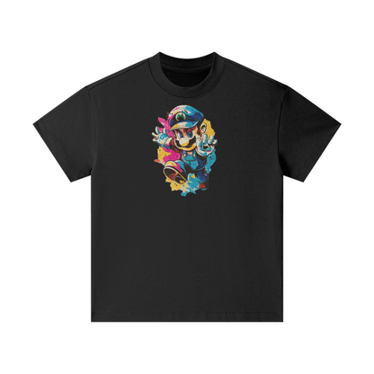 Streetwear Kids Heavyweight T-Shirt Super Mario 2.0 Collection - DALSOMA
