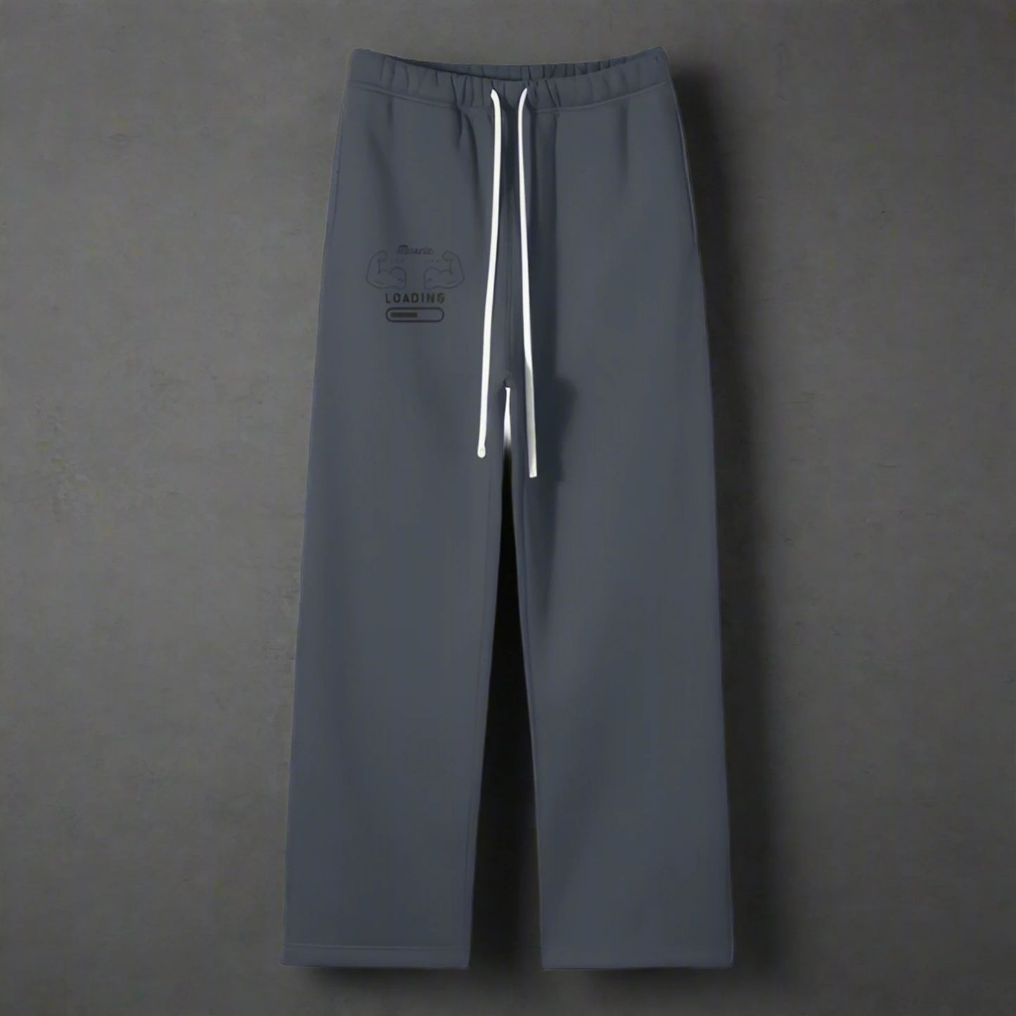 Streetwear Unisex Fleece Straight Pants Fitness 1.0 Edition - DALSOMA