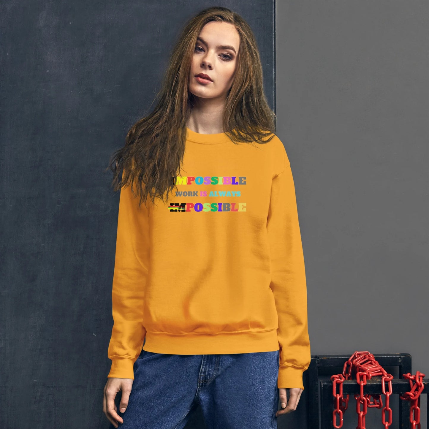 Crewneck Sweatshirt Impossible1.0 Edition - DALSOMA