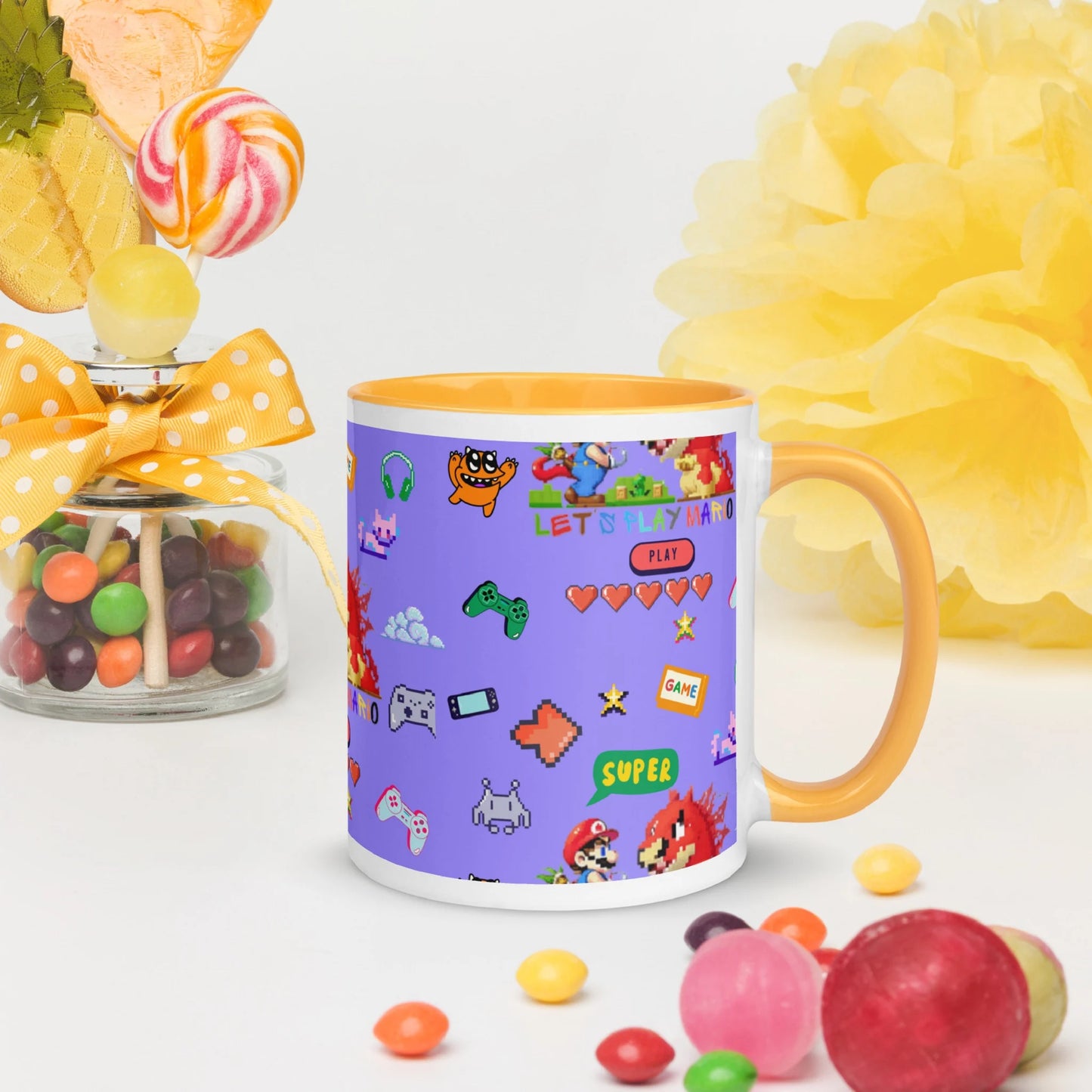 Mug with Color Inside Super Mario 3.0 Collection - DALSOMA