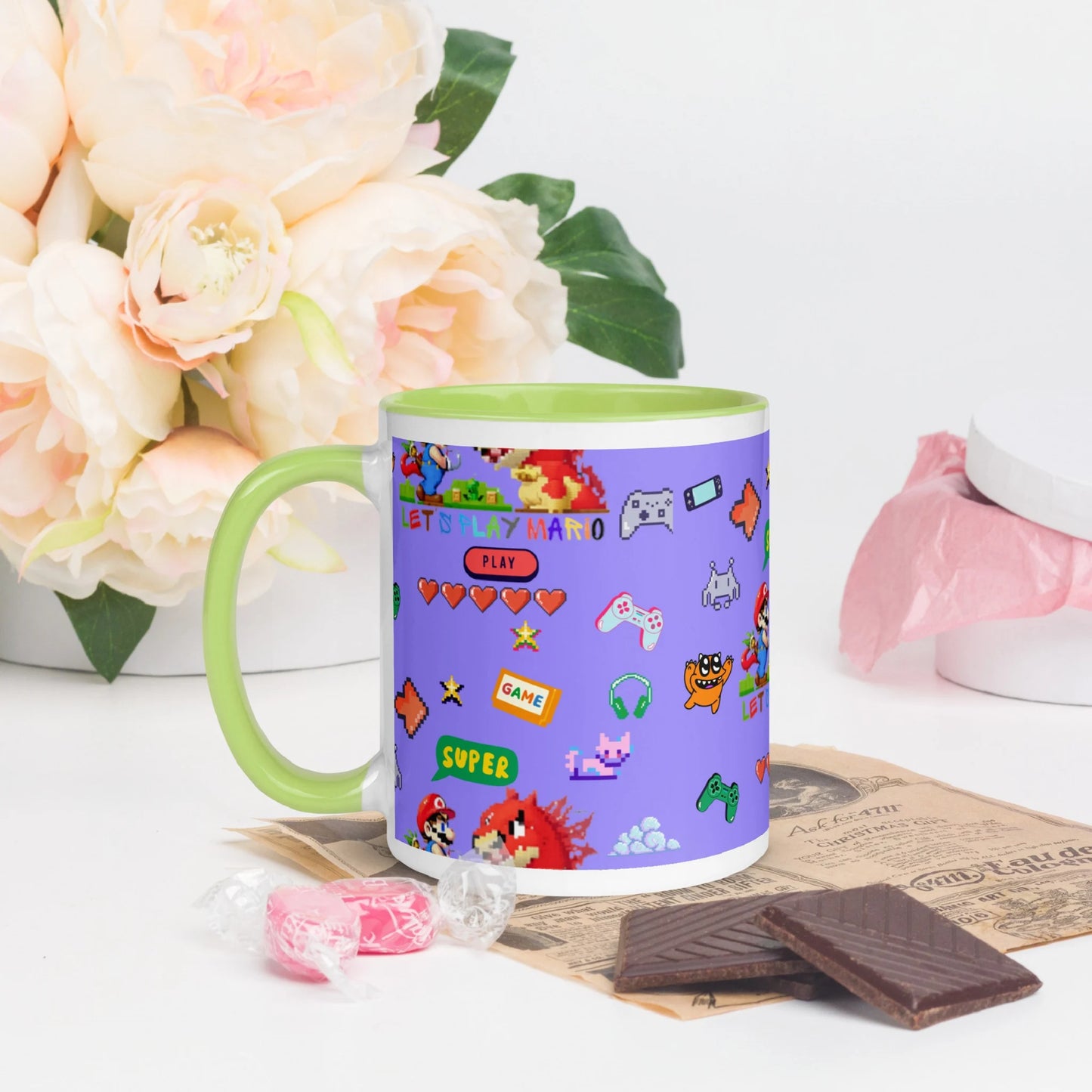 Mug with Color Inside Super Mario 3.0 Collection - DALSOMA