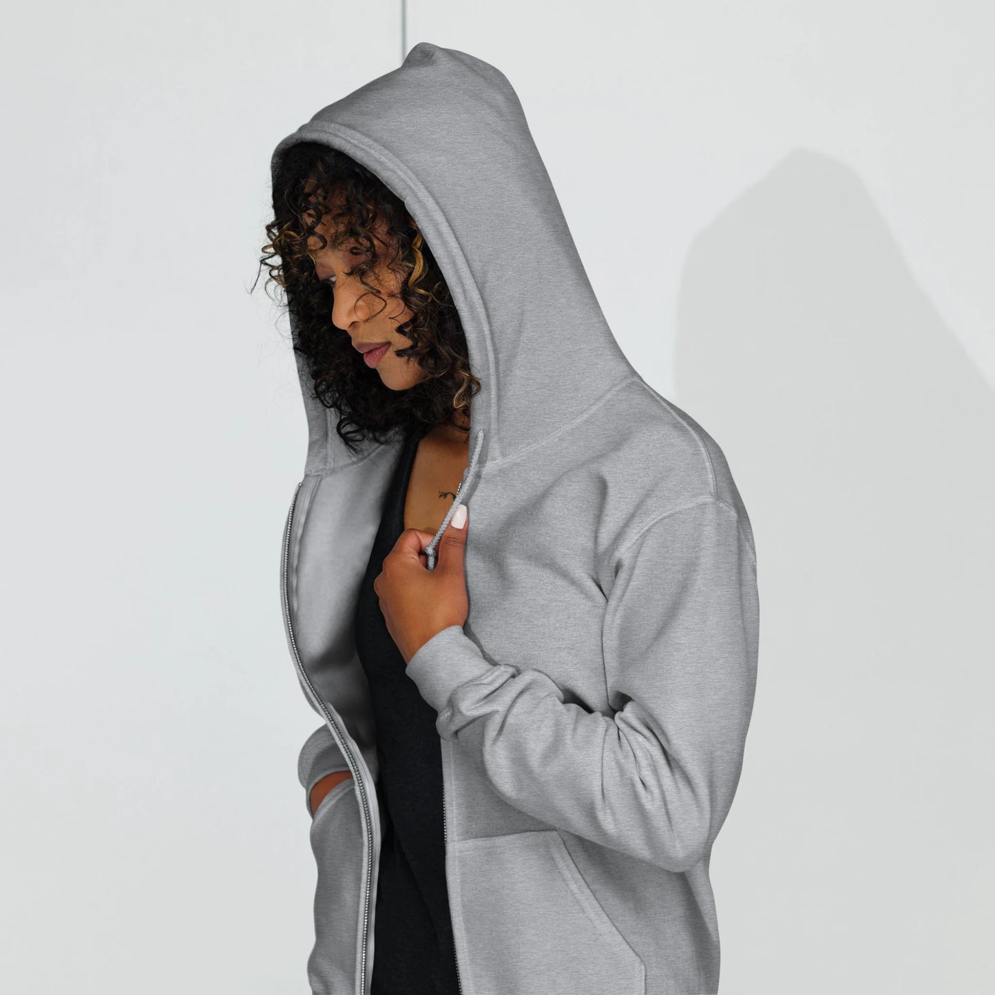 Unisex zip hoodie Fitness 1.0 Edition - DALSOMA