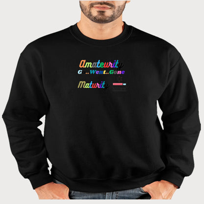 Crewneck Sweatshirt Maturity Rise Collection - DALSOMA
