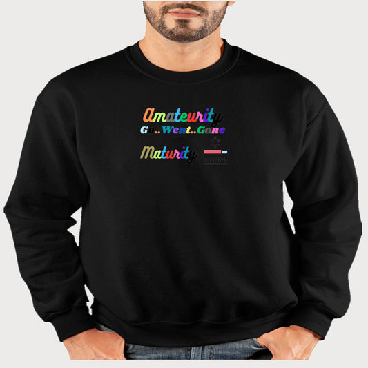 Crewneck Sweatshirt Maturity Rise Collection - DALSOMA